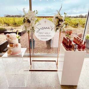 Clear Acrylic Plinth