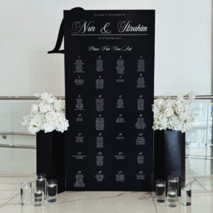 Tall Black Seating Chart Melbourne