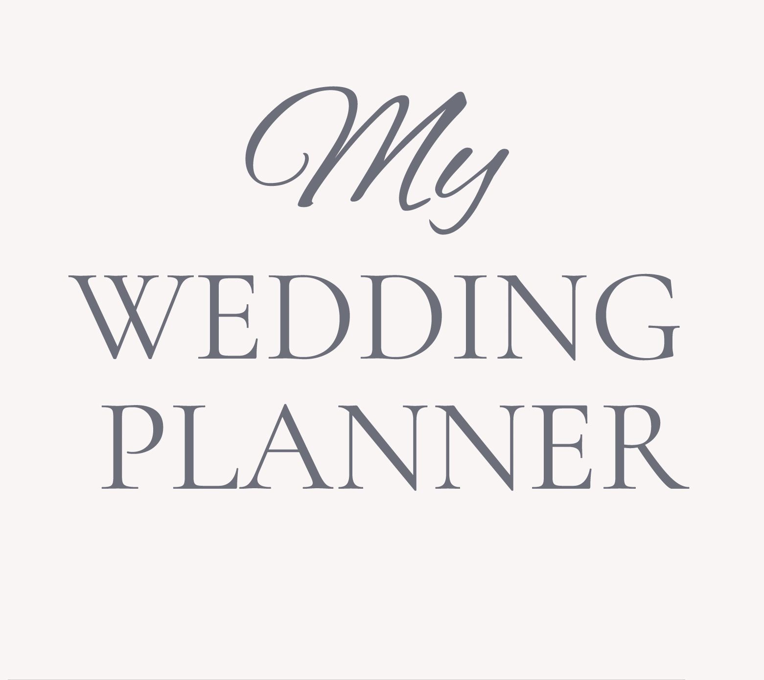“187-page printable wedding planner PDF with modern minimal layout, bridal planning checklists, timelines and worksheets.”
